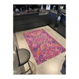 rugs modern Gelenksel Mor Renkli Desenli Dokuma Taban ve Dekoratif Halı miravip627, 100 x 200