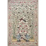 rugs modern Geometrik Geleneksel Antrasit Renklerinde Sarmaşık Desenli Dekoratif Halı miravip8029, 140 x 200