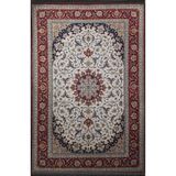 rugs modern Gri Bej Temalı Çok Renkli Geleneksel Motif Etnik Desenli Kreatif Vintage Dekoratif Halı 2574, 140 x 200