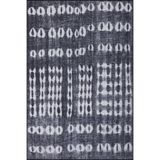 rugs modern Gri Motifli Geometrik Dekoratif Halı ve Yıkanabilir Halı miravip9630, 140 x 200
