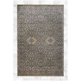 rugs modern Gri Temalı Geleneksel Motif Desenli Vintage Dekoratif Halı 5242, mira5242-140x200
