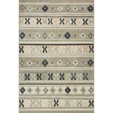 rugs modern Gri Temalı Motifli Etnik Figür Desenli Vintage Dekoratif Halı 3957, 140 x 200