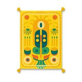 Rugs Modern Halı Nora Art Sarı Temalı Soyut Desenli Püsküllü Dokuma Taban Halı noraart47sarı