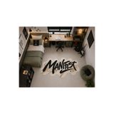 Rugs Modern Halı SDT Manifest Yazılı Grafitti Stil Özel Kesim Bej Siyah Krem Dokuma Taban Dekoratif Halı sdt1306