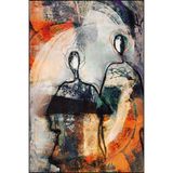 rugs modern Hümanist Desenli Dokuma Taban ve Yıkanabilir Halı miravip9437, 140 x 200