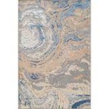 rugs modern Jüpiter Desenli Yıldızlı Geometrik Dokuma Taban Yıkanabilir Halı miravip8348, 100 x 200
