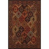 rugs modern Kahve Temalı Çok Renkli Geleneksel Motif Etnik Desenli Vintage Dekoratif Halı 3962, 140 x 200