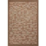 rugs modern Kahverengi Küp Motifli Dekoratif Yıkanabilir Halı miravip8984, 75 x 150