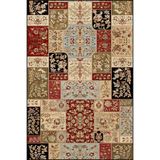rugs modern Kahverengi Ve Kırmızı Renklerde Geometrik Kareli Dokuma Taban Halı 4436, 100 x 100