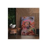 rugs modern Kanvas Tablo Ağlayan Yunan Heykeli Temalı, 50 x 70