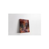 rugs modern Kanvas Tablo Bordo Sarı Ebru Görünümlü 227, 60 x 90
