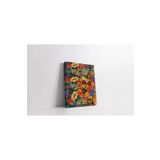 rugs modern Kanvas Tablo Çiçekli Dikdörtgen Çok Renkli 1441, 50 x 70