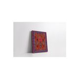 rugs modern Kanvas Tablo Etnik Desenli Turuncu Mor Vintage 1380, 70 x 100