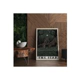 rugs modern Kanvas Tablo Yunan Tarot Kartı Güç Sende Yıldız Gibi Parla, 60 x 90