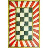 rugs modern Kareli Gökkuşağı Temalı Dokuma Taban ve Yıkanabilir Halı MYTH1, 75 x 150