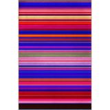 rugs modern Karışık Renklerde Düz Çizgili Desenli Dokuma Taban Halı 4212, 100 x 100