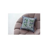 rugs modern Kırlent Açık Mavi Yeşil Atlar Temalı Pillow47, 45 x 45