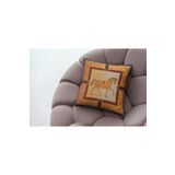 rugs modern Kırlent Kahve Sarı Kırmızı At Temalı Pillow43, 60 x 60