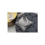 rugs modern Kırlent Kılıfı 1070 Siyah Antrasit Gri Mermer Soyut Ve Ebruli Desen, 45 x 45