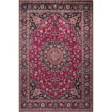 rugs modern Kırmızı Temalı Çok Renkli Geleneksel Motif Etnik Desenli Vintage Dekoratif Halı 5205, 140 x 200