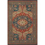 rugs modern Kırmızı Yıldızlı Geleneneksel Dokuma Taban Yıkanabilir Halı miravip9136, 75 x 150