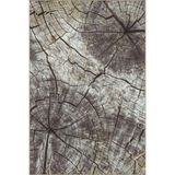 rugs modern Kütük Temalı Desenli Dokuma Taban Halı ve Yıkanabilir Halı miravip10160, 100 x 250