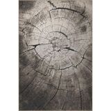 rugs modern Kütük Temalı Desenli Dokuma Taban Halı Ve Yıkanabilir Halı Miravip10206, 100 x 100