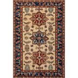 rugs modern Mavi Krem Yıldızlı Geleneksel Desenli Dokuma Taban Halı miravip126, 100 x 300