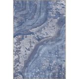 rugs modern Mavi Temalı Abstract Soyut Desenli Kreatif Modern Dekoratif Halı 4629, 140 x 200