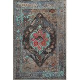 rugs modern Mavi ve Siyah Yıldızlı Geleneneksel Dokuma Taban Yıkanabilir Halı miravip9137, 100 x 200
