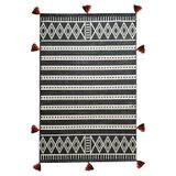 rugs modern Mira 565 Iskandinav Desenli Gri Dokuma Taban Halı, 100 x 150