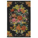 rugs modern Mira 932 Karabağ Desenli Vintage Çok Renkli Dokuma Taban Halı, 100 x 200