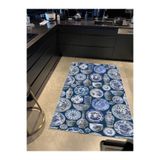rugs modern Mira 956 Blue Blanc Tabak Vazo Temalı Lacivert Mavi Dokuma Taban Halı, 100 x 150