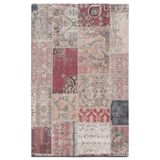 rugs modern Mira 973 Patchwork Vintage Görünüm Dokuma Taban Halı, 140 x 200