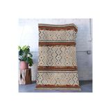 rugs modern Mira Bej Temalı Geometrik Şekil Desenli Modern Dekoratif Halı Mira 1630, 140 x 200