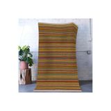 rugs modern Mira Çok Renkli Çizgi Hasır Desenli Dekoratif Halı Mira 1603, 140 x 200