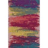 rugs modern Mira Çok Renkli Yağlı Boya Soyut Desen Dekoratif Halı Mira 1497, 80 x 150