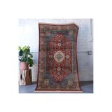 rugs modern Mira Kırmızı Mavi Temalı Geleneksel Motif Etnik Desenli Vintage Dekoratif Halı Mira 1604, 140 x 200