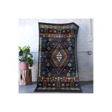 rugs modern Mira Lacivert Temalı Geleneksel Motif Etnik Desenli Vintage Dekoratif Halı Mira 1584, 140 x 200