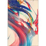 rugs modern Mixed Color Fırça Çizimli Desenli Modern Dekoratif Halı ve Yıkanabilir Halı miravip9567, 75 x 150
