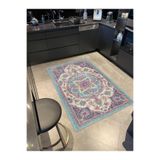 rugs modern Modern Floral Çiçekli Yapraklı Renkli Geleneksel Dokuma Taban ve Dekoratif Halı miravip614, 140 x 200