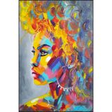 rugs modern Modern Kadın Pastel Boyalı Renkli Dokuma Taban Yıkanabilir Halı miravip8788, 140 x 200