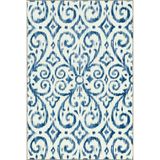 rugs modern Modern Mavi Kreatif Desenli Dokuma Taban Halı ve Yıkanabilir Halı miravip9881, 140 x 200