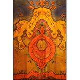 rugs modern Modern Turuncu Geleneksel Dokuma Taban ve Yıkanabilir Halı miravip9416, 75 x 300