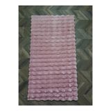 rugs modern Mollis pembei Leke Tutmaz Yıkanabilir Kaymaz Taban Saçaklı Püsküllü Peluş Halı, 100 x 150