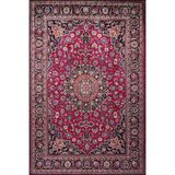 rugs modern Mor Renkli Desenli Geometrik ve Geleneksel Modern Dekoratif Halı 4475, 75 x 150