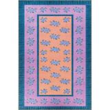 rugs modern Mor Yaprak İşlemeli Yıkanabilir Dokuma Taban Halı miravip1064, 155 x 230