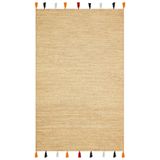 rugs modern Moroccan 9000 Renkli Püsküllü Bohomian Ve Modern Kilim, 77 x 300