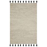 rugs modern Moroccan 9005 Siyah Püsküllü Kum Beji Bohomian Ve Modern Kilim, 77 x 300
