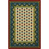rugs modern Örgü Desen Karışık Renklerde Dokuma Taban Halı 4277, 100 x 200